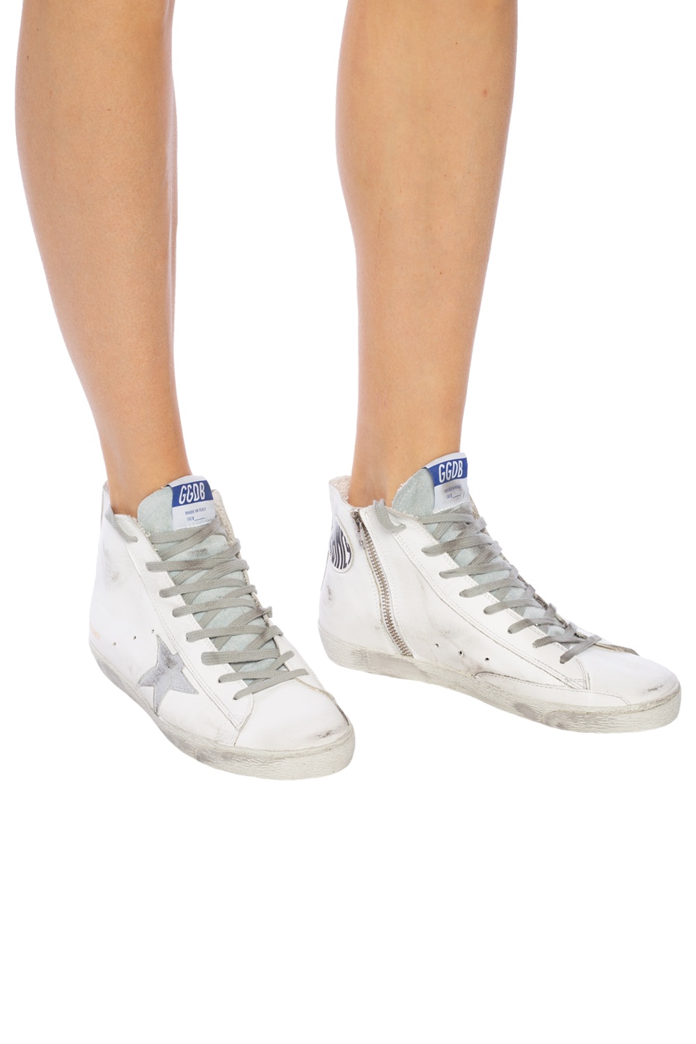 White 'Francy' high-top sneakers Golden Goose - Vitkac GB